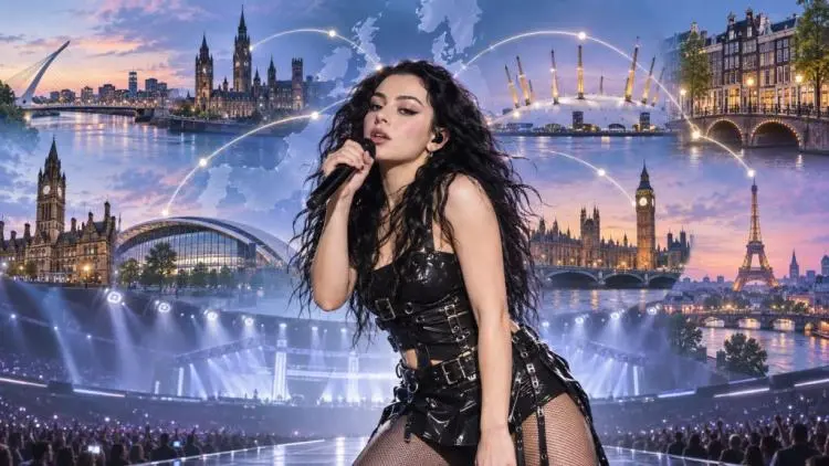 Charli XCX annonce sa tournée européenne 2027 avec Londres, Paris, Dublin, Amsterdam et plusieurs grandes villes