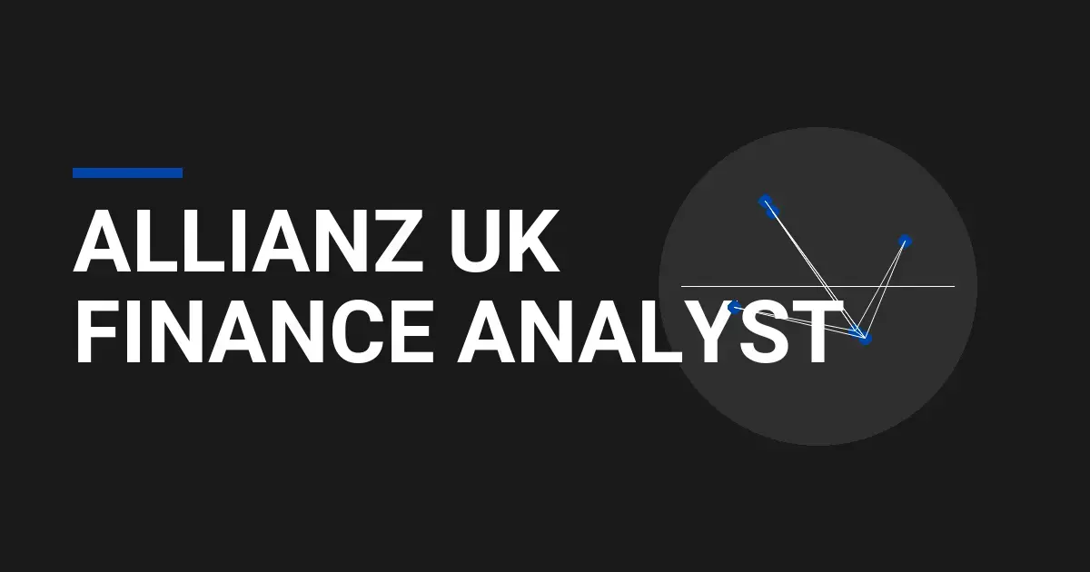 Allianz UK Finance Analyst