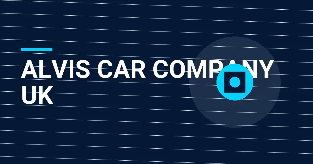 Alvis Car Company UK
