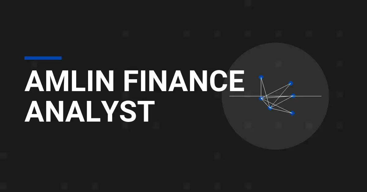 Amlin Finance Analyst