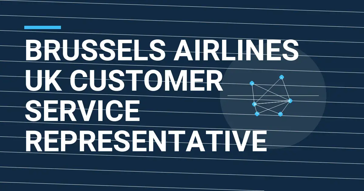 Brussels Airlines UK Customer Service Representative