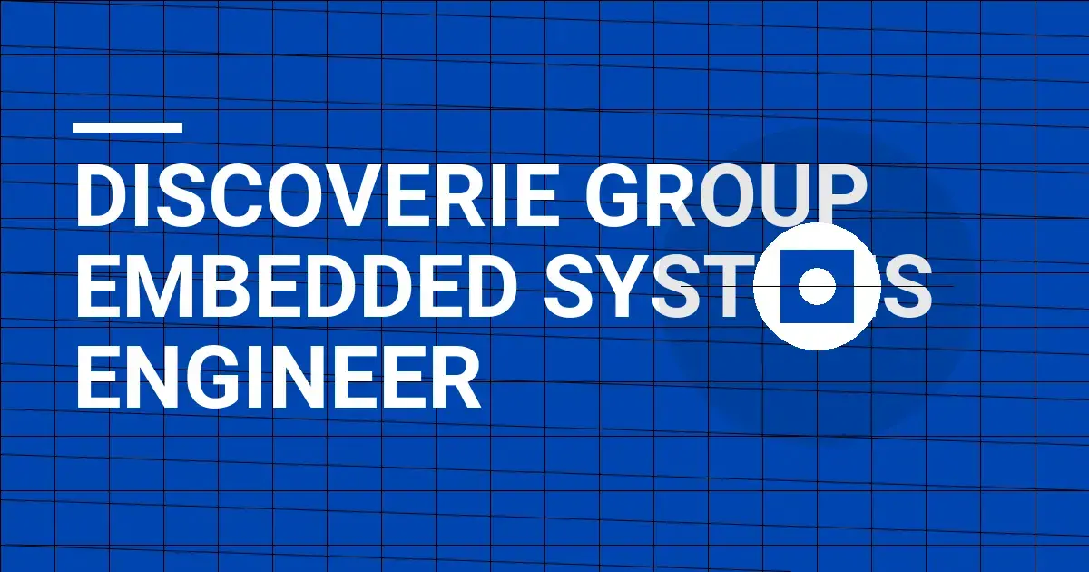 discoverIE Group Embedded Systems Engineer