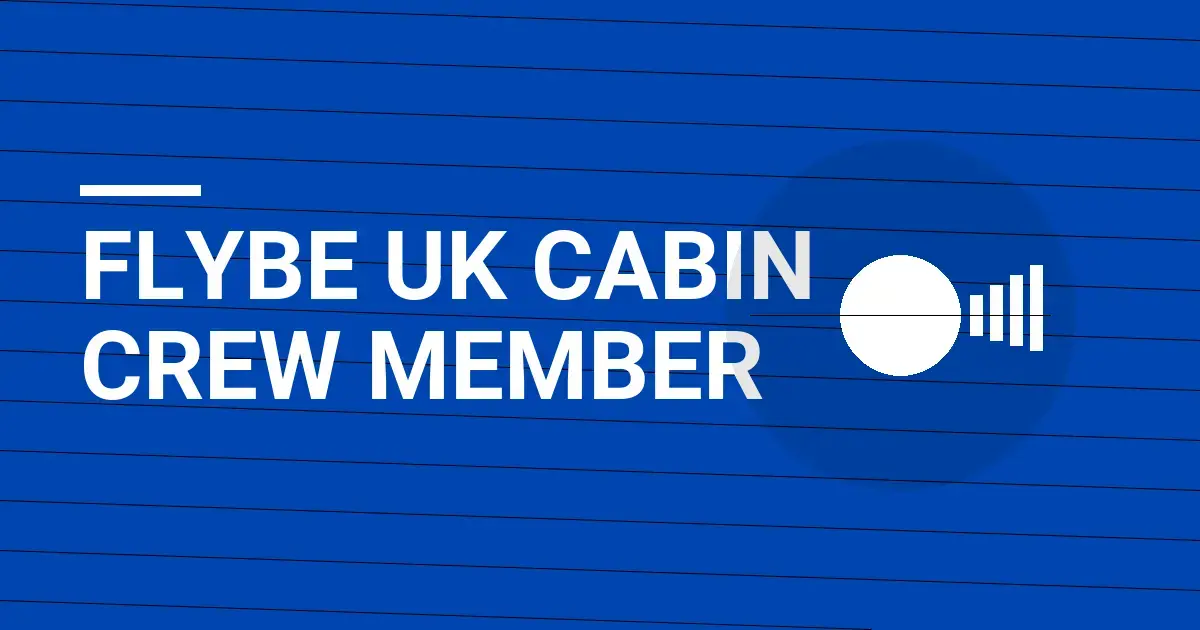 Flybe UK Cabin Crew Member