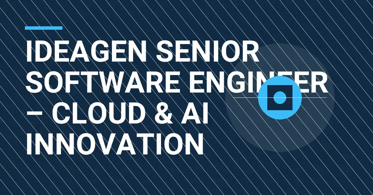 Ideagen Senior Software Engineer – Cloud & AI Innovation