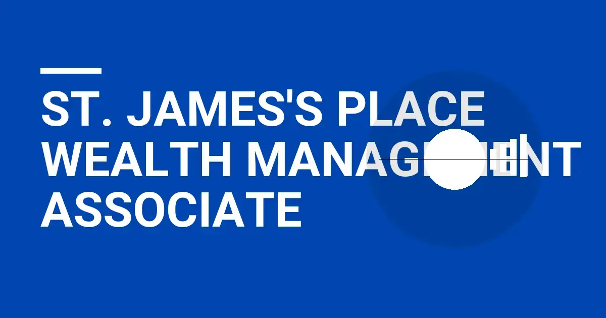 St. James's Place Wealth Management Associate