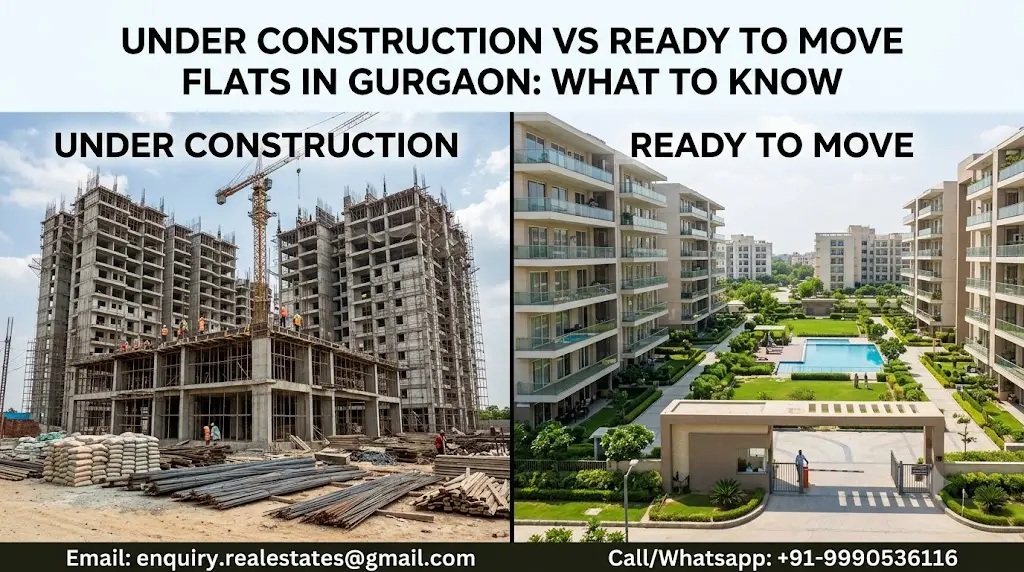 Under Construction vs Ready to Move Flats in Gurgaon: What to Know