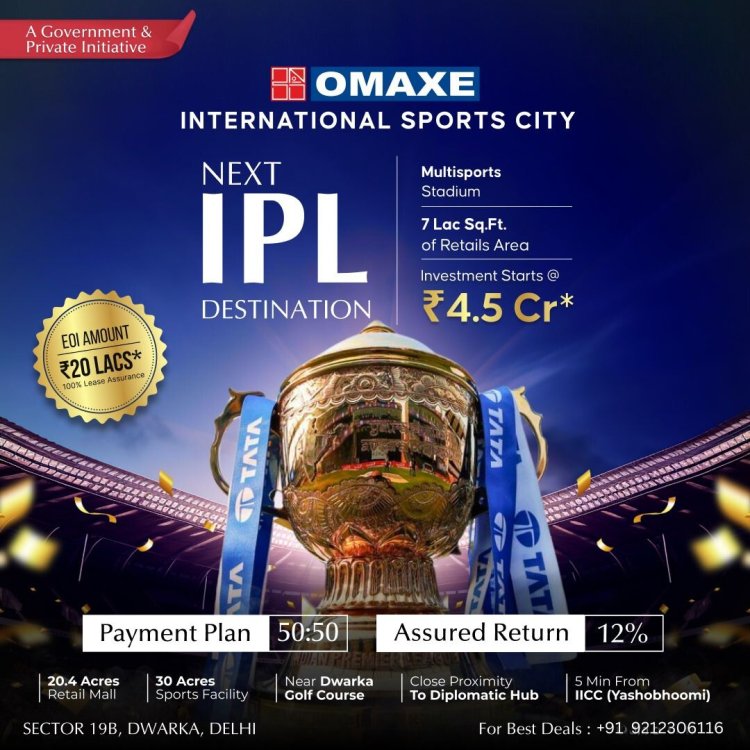 Discover Omaxe Sports City Dwarka Sector 19B Amenities & More